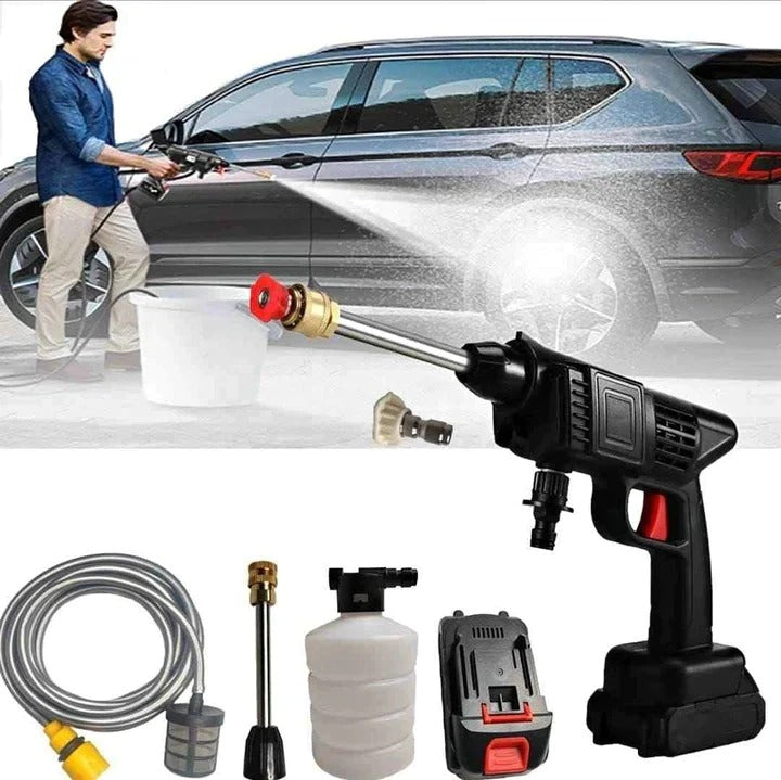 HIDROLAVADORA PORTATIL CON 2 BATERIA 48v